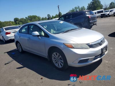 Czwarte zdjęcie samochodu z boku: 2012 HONDA CIVIC EX VIN:19XFB2F88CE345365 - miniatura