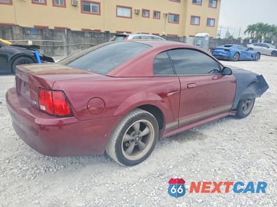 Trzecie zdjęcie samochodu z tyłu: 2004 FORD MUSTANG VIN:1FAFP40694F150408 - miniatura