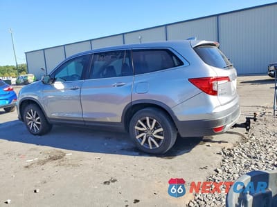 Drugie zdjęcie samochodu z przodu: 2021 HONDA PILOT EX-L VIN:5FNYF5H50MB021596 - miniatura