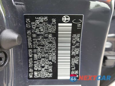 Zdjęcie 12 z 12 samochodu: 2024 TOYOTA COROLLA HYBRID LE VIN:JTDBCMFE7R3064915 - miniatura