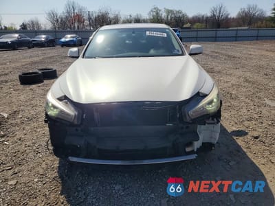 Piąte zdjęcie samochodu w środku: 2015 INFINITI Q50 PREMIUM VIN:JN1BV7AR5FM405811 - miniatura