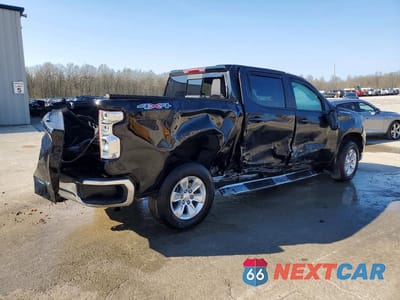 Trzecie zdjęcie samochodu z tyłu: 2024 CHEVROLET SILVERADO K1500 LT VIN:1GCUDDED8RZ137530 - miniatura