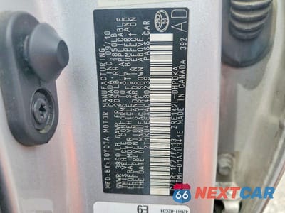 Zdjęcie 12 z 12 samochodu: 2010 TOYOTA MATRIX BASE VIN:2T1KU4EEXAC480239 - miniatura