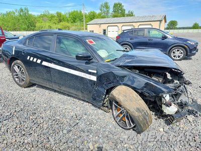 Czwarte zdjęcie samochodu z boku: 2019 DODGE CHARGER SXT VIN:2C3CDXJG2KH559302 - miniatura