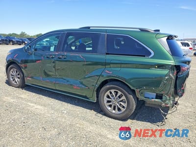Drugie zdjęcie samochodu z przodu: 2021 TOYOTA SIENNA LE VIN:5TDBRKEC5MS025783 - miniatura