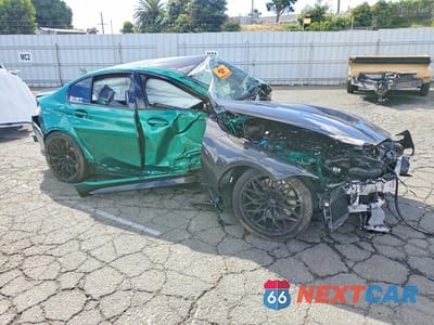 Czwarte zdjęcie samochodu z boku: 2025 BMW M3 COMPETITION VIN:WBS33HJ0XSFT97923 - miniatura