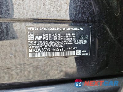Zdjęcie 13 z 13 samochodu: 2020 BMW X7 XDRIVE40I VIN:5UXCW2C03L9B27913 - miniatura