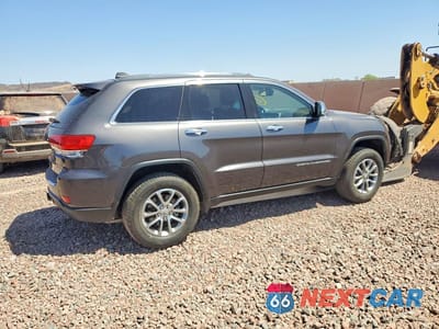 Trzecie zdjęcie samochodu z tyłu: 2014 JEEP GRAND CHEROKEE LIMITED VIN:1C4RJEBG8EC472657 - miniatura