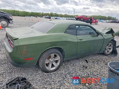 Trzecie zdjęcie samochodu z tyłu: 2021 DODGE CHALLENGER SXT VIN:2C3CDZAG0MH520903 - miniatura