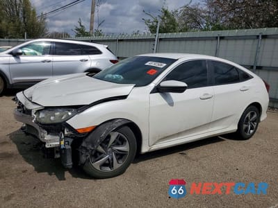 2019 HONDA CIVIC LX 2HGFC2F60KH592606 - główne zdjęcie licytacji z USA - miniatura