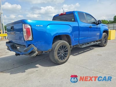 Trzecie zdjęcie samochodu z tyłu: 2022 GMC CANYON ELEVATION VIN:1GTH6BEN2N1288381 - miniatura