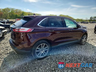 Trzecie zdjęcie samochodu z tyłu: 2019 FORD EDGE TITANIUM VIN:2FMPK4K99KBC14025 - miniatura