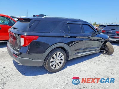 Trzecie zdjęcie samochodu z tyłu: 2020 FORD EXPLORER LIMITED VIN:1FMSK7FH9LGA48788 - miniatura