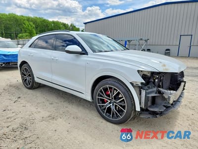 Czwarte zdjęcie samochodu z boku: 2019 AUDI Q8 PRESTIGE S-LINE VIN:WA1FVAF10KD038786 - miniatura