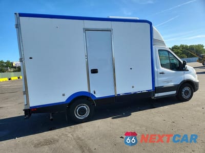 Trzecie zdjęcie samochodu z tyłu: 2023 FORD TRANSIT DELIVERY TRUCK VIN:1FDBW5ZG4PKA23134 - miniatura
