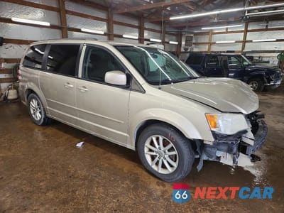 Czwarte zdjęcie samochodu z boku: 2014 DODGE GRAND CARAVAN SXT VIN:2C4RDGCG6ER313693 - miniatura