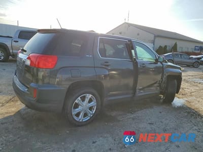 Trzecie zdjęcie samochodu z tyłu: 2017 GMC TERRAIN SLE VIN:2GKALMEK5H6296024 - miniatura