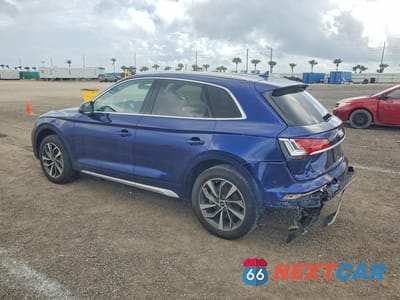 Drugie zdjęcie samochodu z przodu: 2021 AUDI Q5 PREMIUM VIN:WA1AAAFYXM2086412 - miniatura