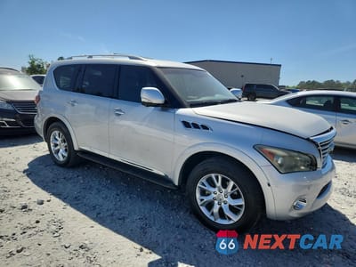 Czwarte zdjęcie samochodu z boku: 2012 INFINITI QX56 BASE VIN:JN8AZ2NF7C9516850 - miniatura
