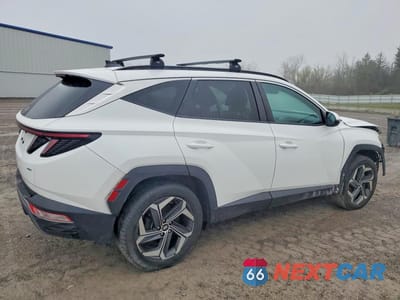Trzecie zdjęcie samochodu z tyłu: 2023 HYUNDAI TUCSON SEL VIN:5NMJFCAE1PH212723 - miniatura