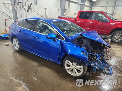Czwarte zdjęcie samochodu z boku: 2017 CHEVROLET CRUZE PREMIER VIN:1G1BF5SM9H7217529 - miniatura