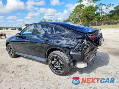 Drugie zdjęcie samochodu z przodu: 2024 MERCEDES-BENZ GLC COUPE 300 4MATIC VIN:W1NKJ4HB6RF106314 - miniatura