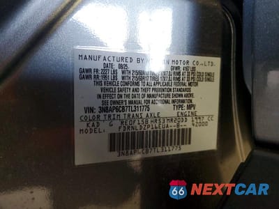 Zdjęcie 14 z 14 samochodu: 2026 NISSAN KICKS SV VIN:3N8AP6CB7TL311775 - miniatura