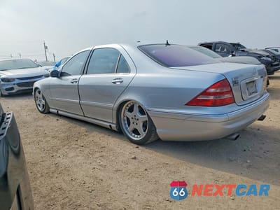 Drugie zdjęcie samochodu z przodu: 2001 MERCEDES-BENZ S 55 AMG VIN:WDBNG73JX1A211439 - miniatura
