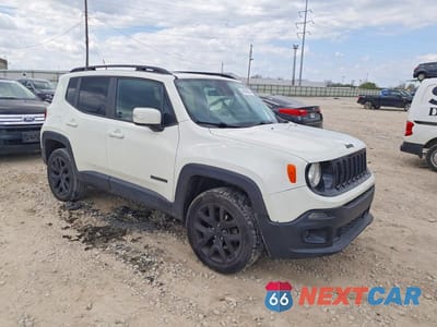 Czwarte zdjęcie samochodu z boku: 2017 JEEP RENEGADE LATITUDE VIN:ZACCJBBB7HPE65725 - miniatura