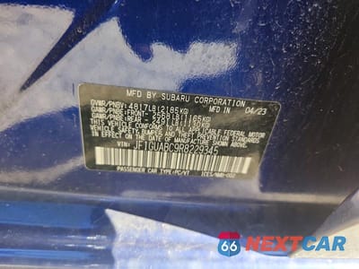 Zdjęcie 13 z 13 samochodu: 2024 SUBARU IMPREZA VIN:JF1GUABC9R8229345 - miniatura