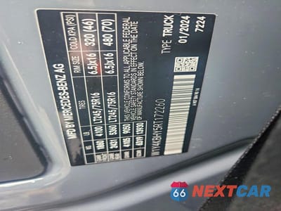 Zdjęcie 13 z 13 samochodu: 2024 MERCEDES BENZ SPRINTER 2500 DELIVERY VAN VIN:W1Y4KBHY5RT172260 - miniatura