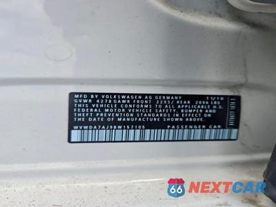 Zdjęcie 12 z 12 samochodu: 2011 VOLKSWAGEN GOLF VIN:WVWDA7AJ9BW157105 - miniatura