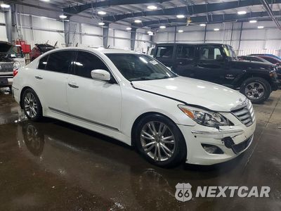 Czwarte zdjęcie samochodu z boku: 2012 HYUNDAI GENESIS 5.0L VIN:KMHGC4DH6CU185922 - miniatura