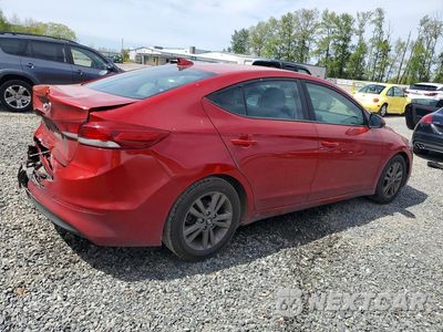 Trzecie zdjęcie samochodu z tyłu: 2018 HYUNDAI ELANTRA SEL VIN:5NPD84LF5JH306505 - miniatura