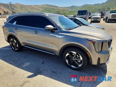 Czwarte zdjęcie samochodu z boku: 2025 KIA SORENTO HYBRID EX VIN:KNDRH4JG7S5306010 - miniatura