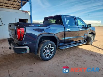 Trzecie zdjęcie samochodu z tyłu: 2023 GMC SIERRA K1500 SLT VIN:3GTUUDELXPG163860 - miniatura