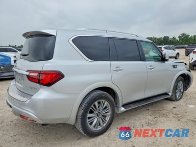 Trzecie zdjęcie samochodu z tyłu: 2019 INFINITI QX80 LUXE VIN:JN8AZ2NF7K9682929 - miniatura