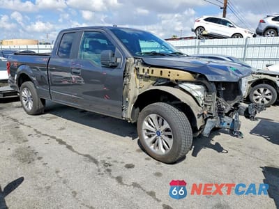Czwarte zdjęcie samochodu z boku: 2018 FORD F150 SUPER CAB VIN:1FTEX1EP1JKF58748 - miniatura