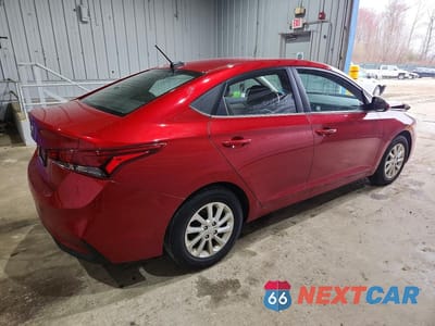 Trzecie zdjęcie samochodu z tyłu: 2020 HYUNDAI ACCENT SEL VIN:3KPC24A60LE115002 - miniatura