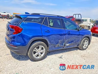 Trzecie zdjęcie samochodu z tyłu: 2020 GMC TERRAIN SLE VIN:3GKALMEV3LL227542 - miniatura