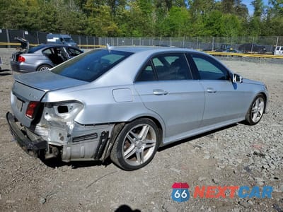 Trzecie zdjęcie samochodu z tyłu: 2014 MERCEDES-BENZ E 350 4MATIC VIN:WDDHF8JB4EA878621 - miniatura