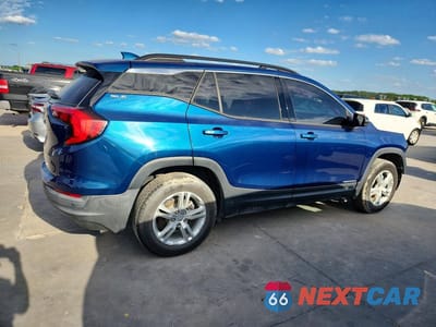 Trzecie zdjęcie samochodu z tyłu: 2019 GMC TERRAIN SLE VIN:3GKALTEV5KL391853 - miniatura
