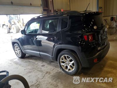 Drugie zdjęcie samochodu z przodu: 2016 JEEP RENEGADE LATITUDE VIN:ZACCJABT1GPD81109 - miniatura