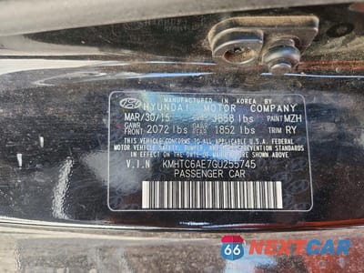 Zdjęcie 12 z 12 samochodu: 2016 HYUNDAI VELOSTER TURBO VIN:KMHTC6AE7GU255745 - miniatura