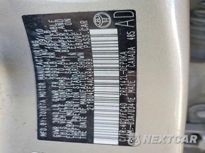 Zdjęcie 13 z 13 samochodu: 2010 TOYOTA COROLLA LE VIN:2T1BU4EE4AC484089 - miniatura