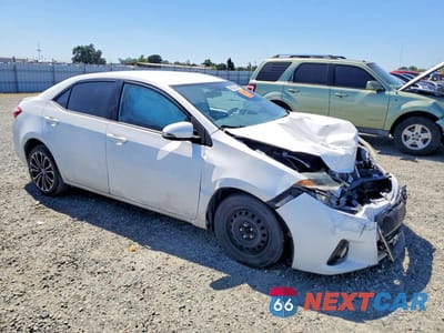 Czwarte zdjęcie samochodu z boku: 2015 TOYOTA COROLLA S PLUS VIN:5YFBURHEXFP340529 - miniatura