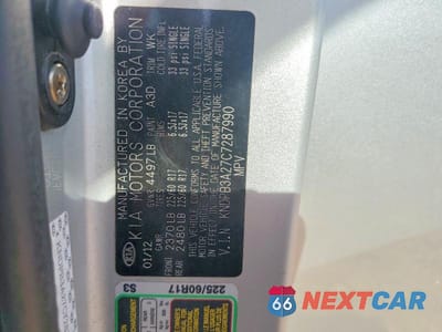 Zdjęcie 13 z 13 samochodu: 2012 KIA SPORTAGE LX VIN:KNDPB3A27C7287990 - miniatura