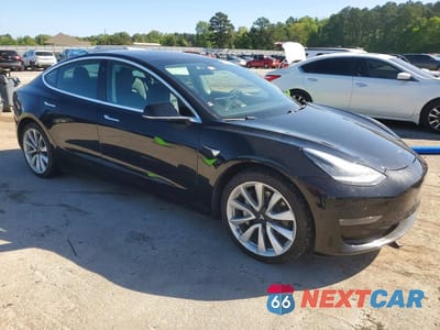Czwarte zdjęcie samochodu z boku: 2020 TESLA MODEL 3 VIN:5YJ3E1EB8LF783024 - miniatura