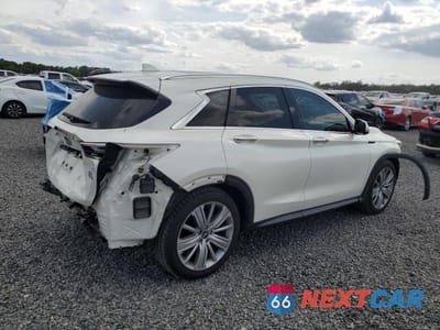 Trzecie zdjęcie samochodu z tyłu: 2021 INFINITI QX50 VIN:3PCAJ5CA3MF104105 - miniatura