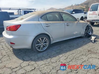 Trzecie zdjęcie samochodu z tyłu: 2008 LEXUS IS 250 VIN:JTHBK262485059878 - miniatura
